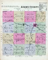 Adams County, Nebraska State Atlas 1885